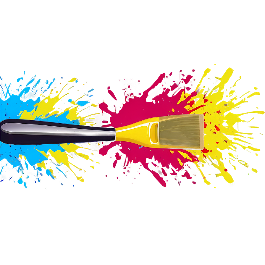 Splatter Paintbrush Splat Png Var