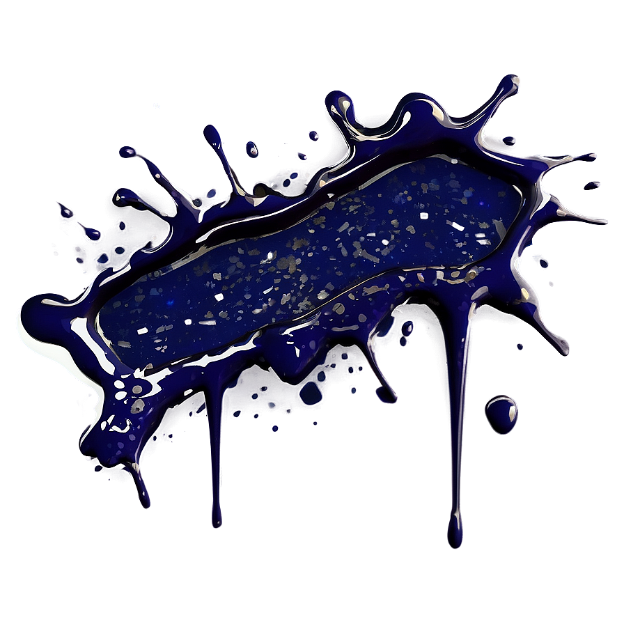 Splattered Ink Splat Png 06122024