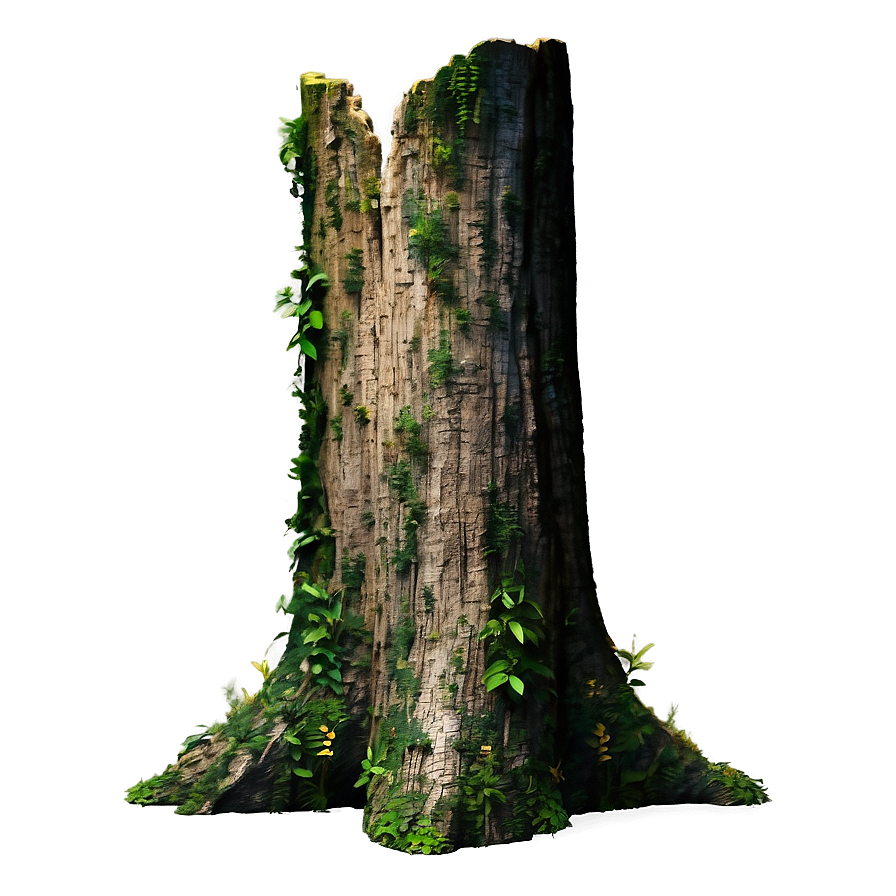 Split Tree Trunk Png 05242024