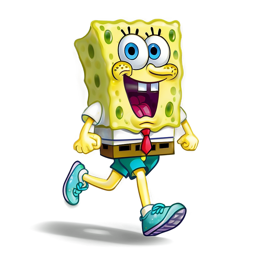 Spongebob Jogging Png 72