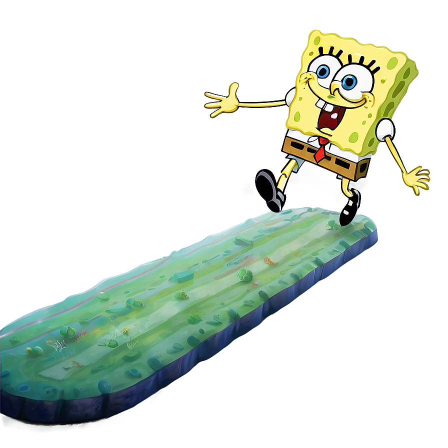 Spongebob Quick Run Png Crt42