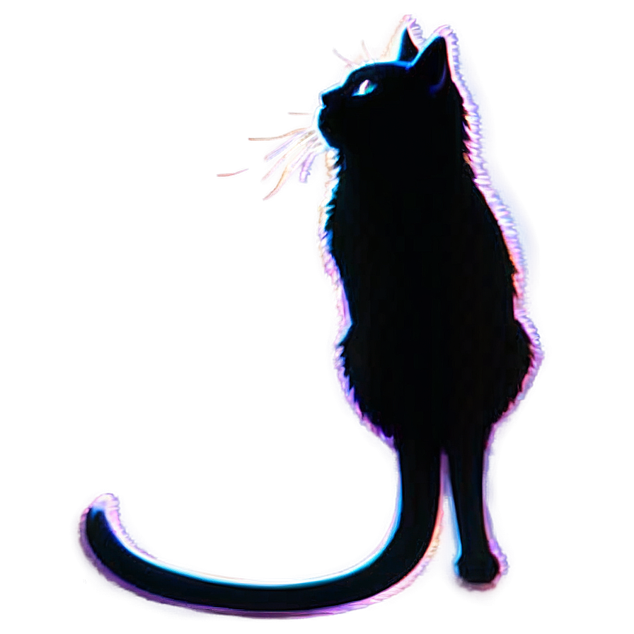 Spooky Cat Silhouette Png Xdh71