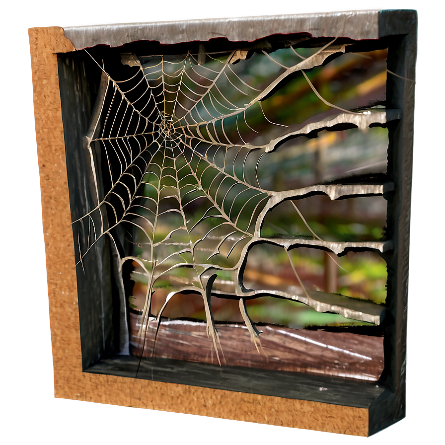 Spooky Cobweb Corner Png 45