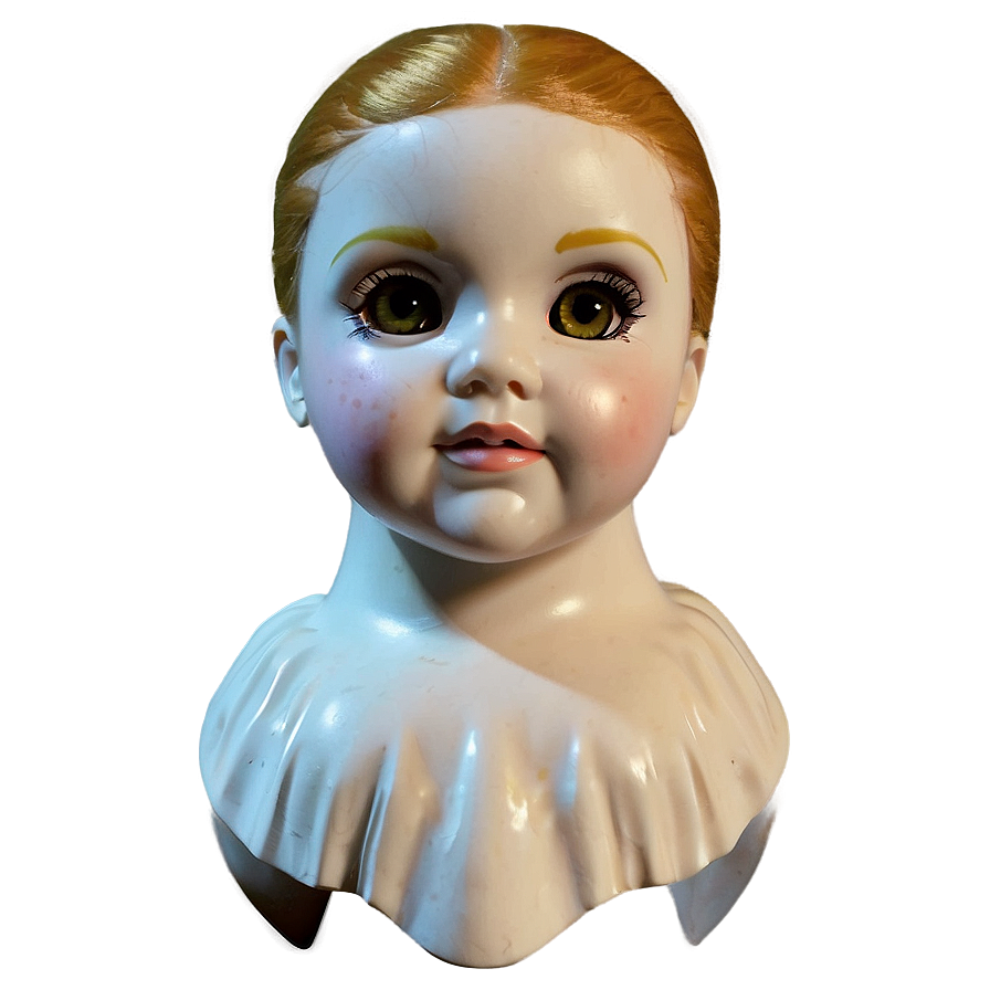 Spooky Doll Head Png 30