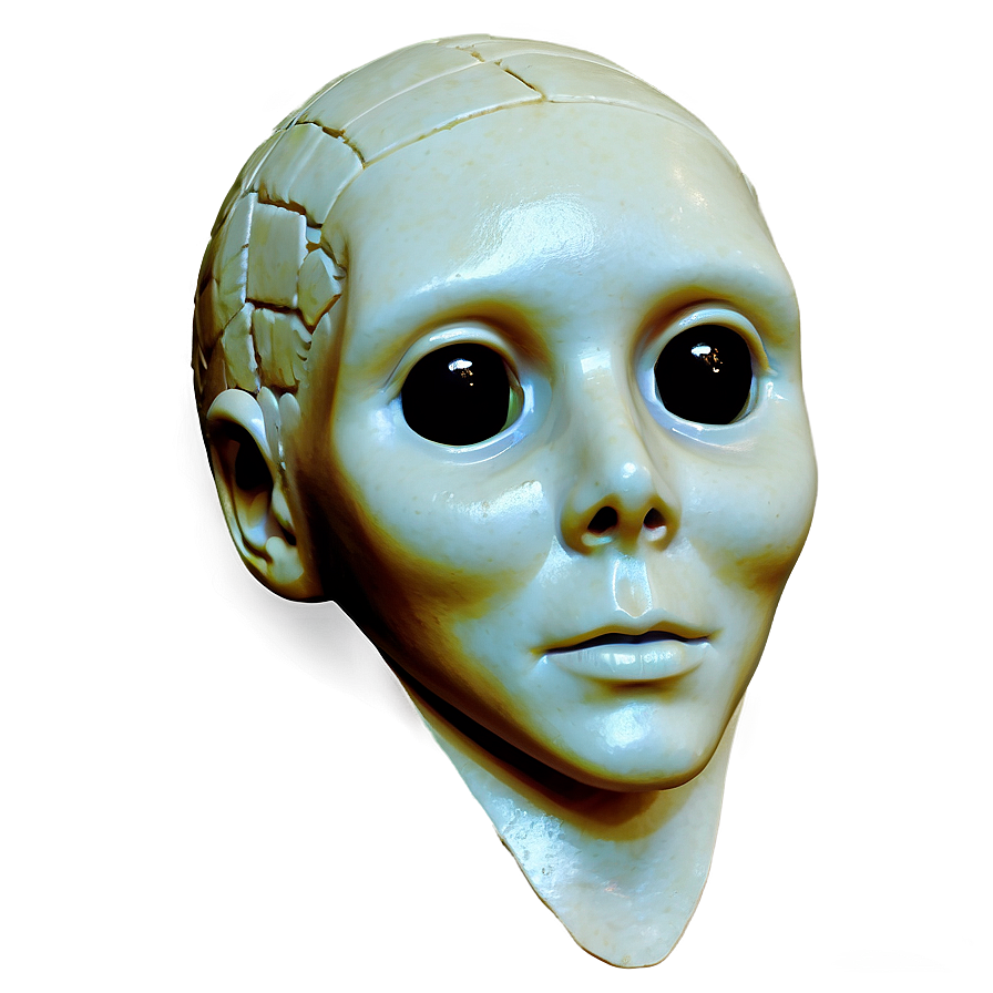 Spooky Doll Head Png Mue