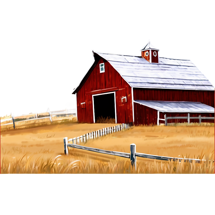 Spooky Halloween Barn Png Lkf25