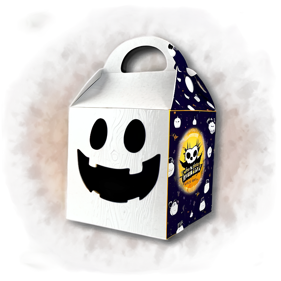 Spooky Halloween Happy Meal Box Png 06212024