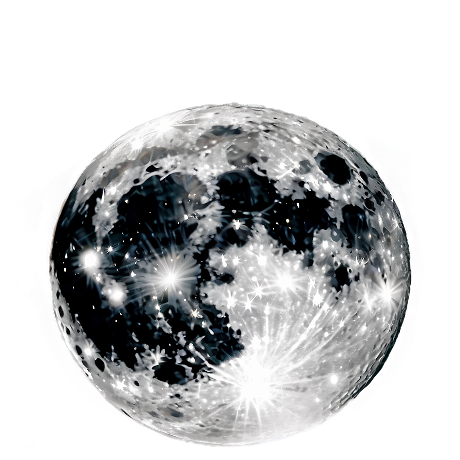 Spooky Halloween Moon Png 10