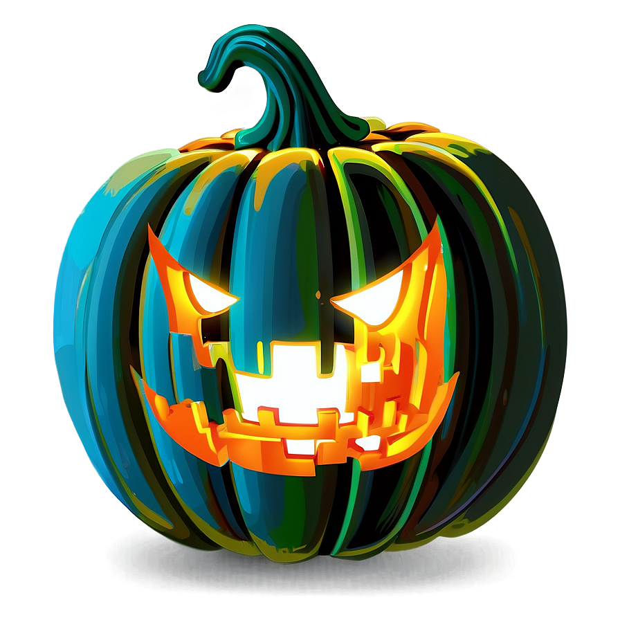 Spooky Jack O Lantern Clipart Png Fon