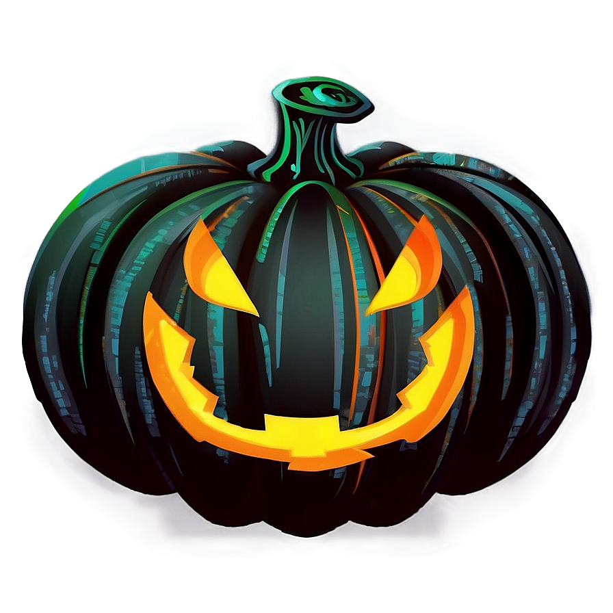 Spooky Pumpkin Silhouette Png Ctd85