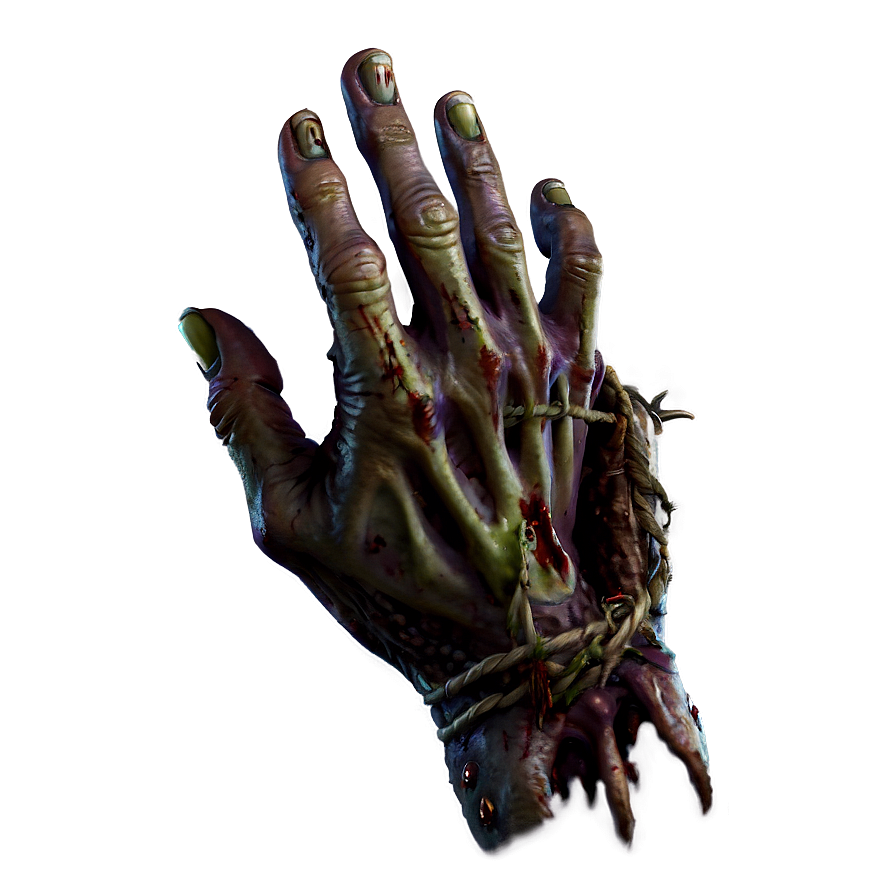 Spooky Zombie Hand Png 06122024