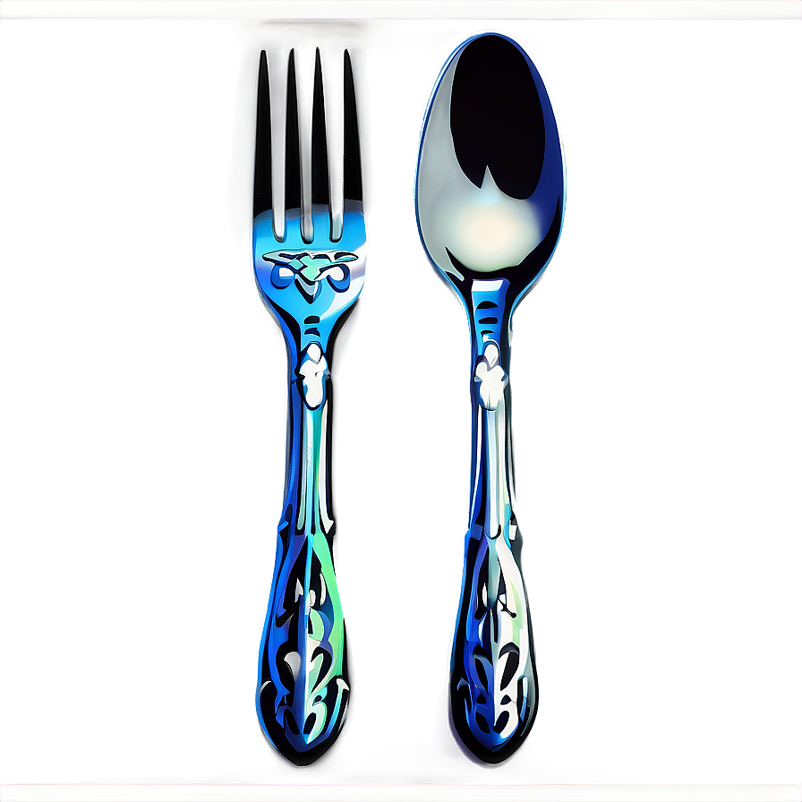 Spoon And Fork Clipart Png 06292024