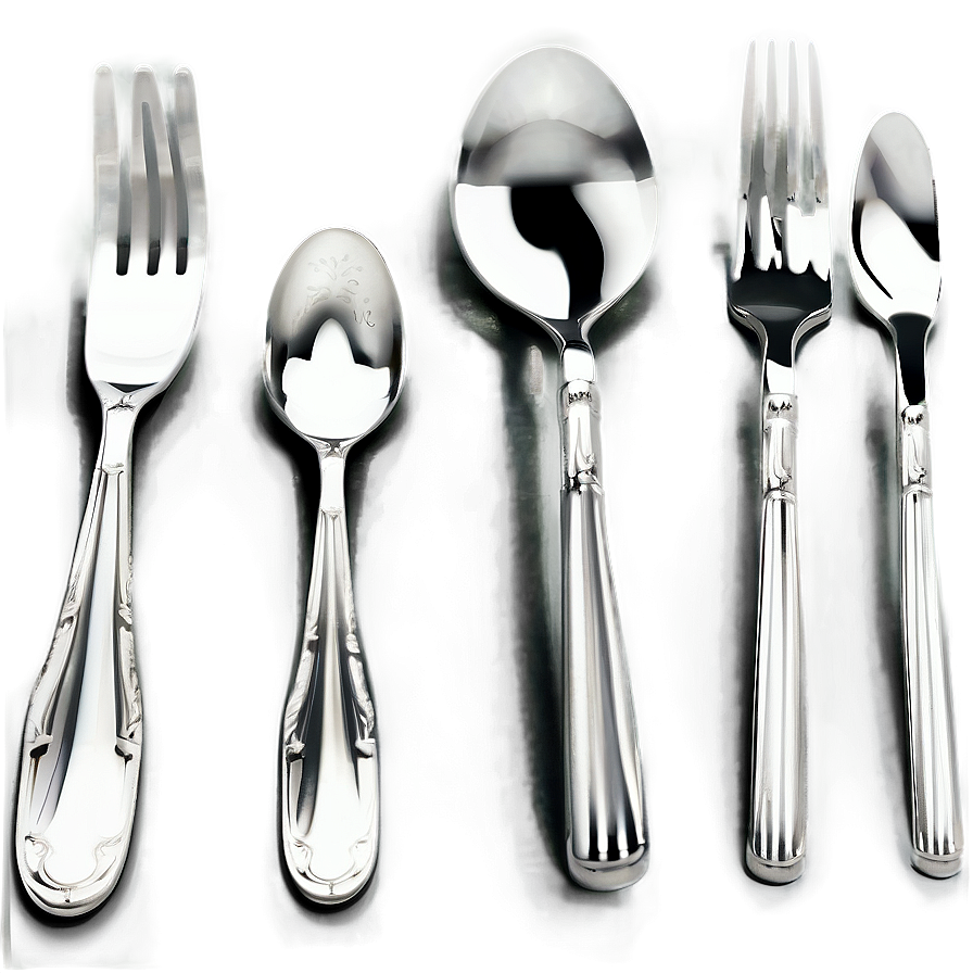 Spoon And Fork Collection Png Uuy