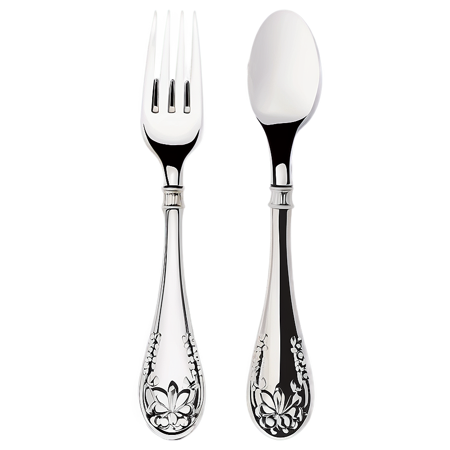 Spoon And Fork Outline Png 21