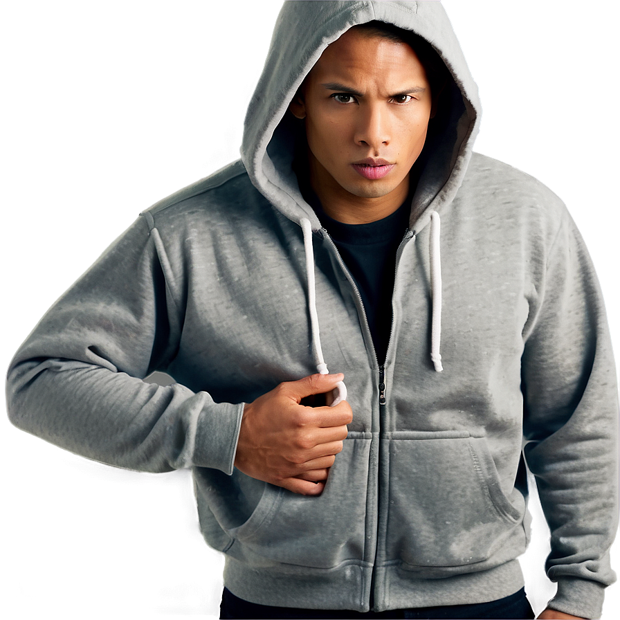 Sport Zip Up Hoodie Png 43