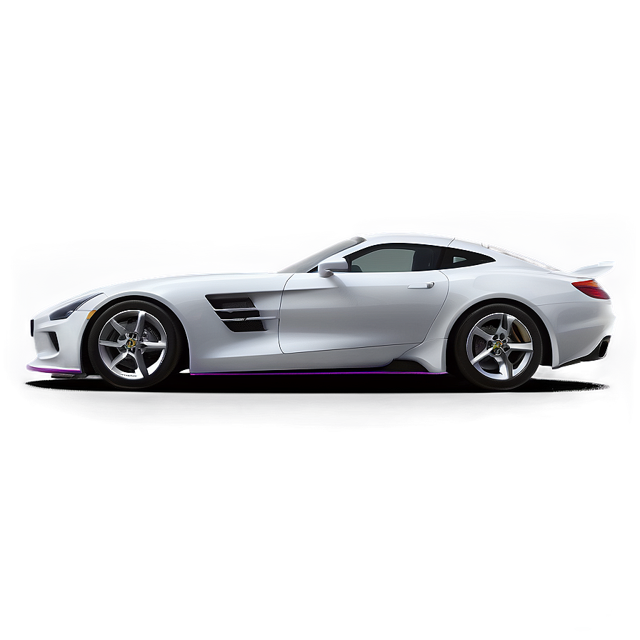 Sports Car Side Illustration Png 06282024