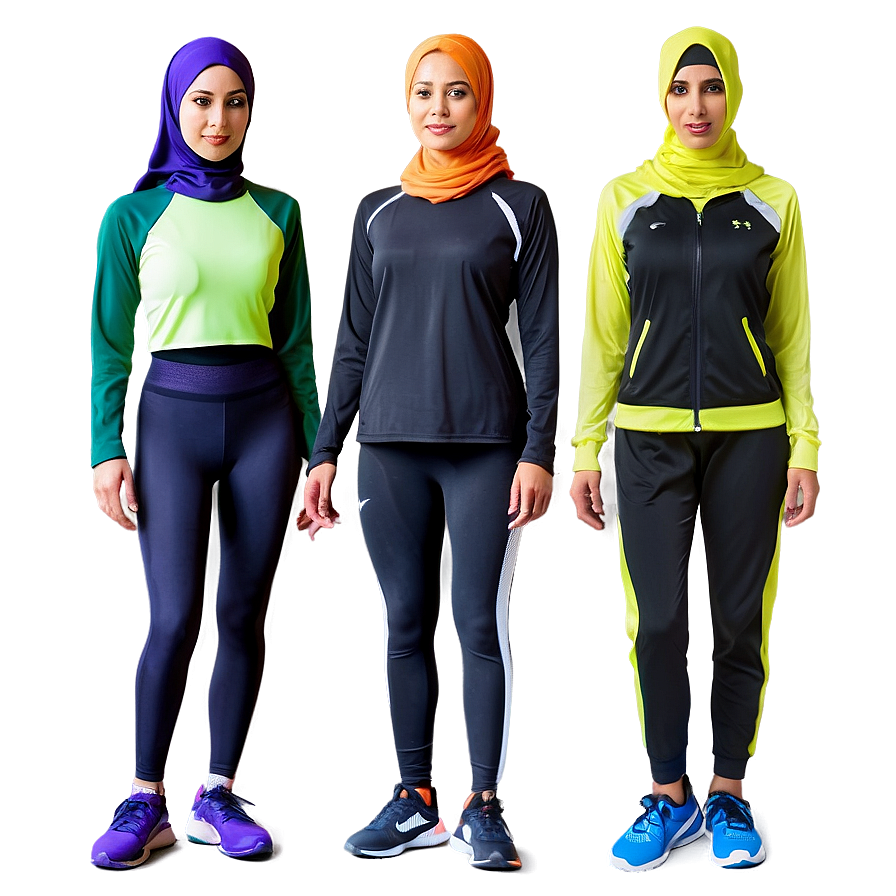 Sports Hijab Options Png 33