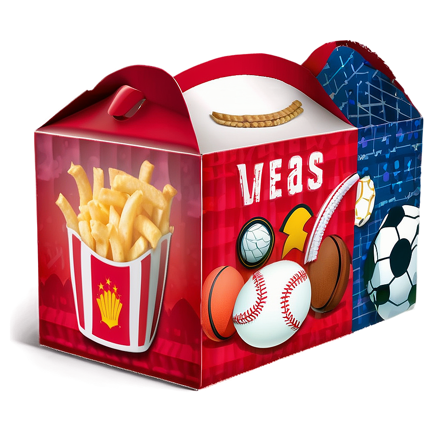 Sports Themed Happy Meal Box Png 70