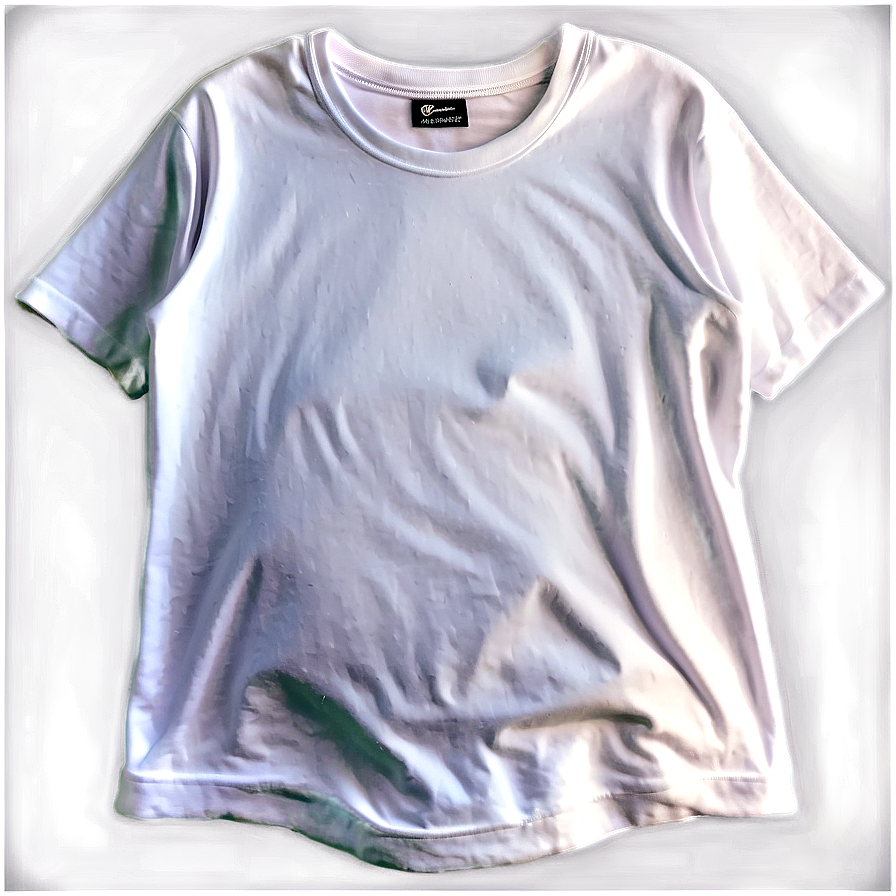 Sporty White T-shirt Png 05252024