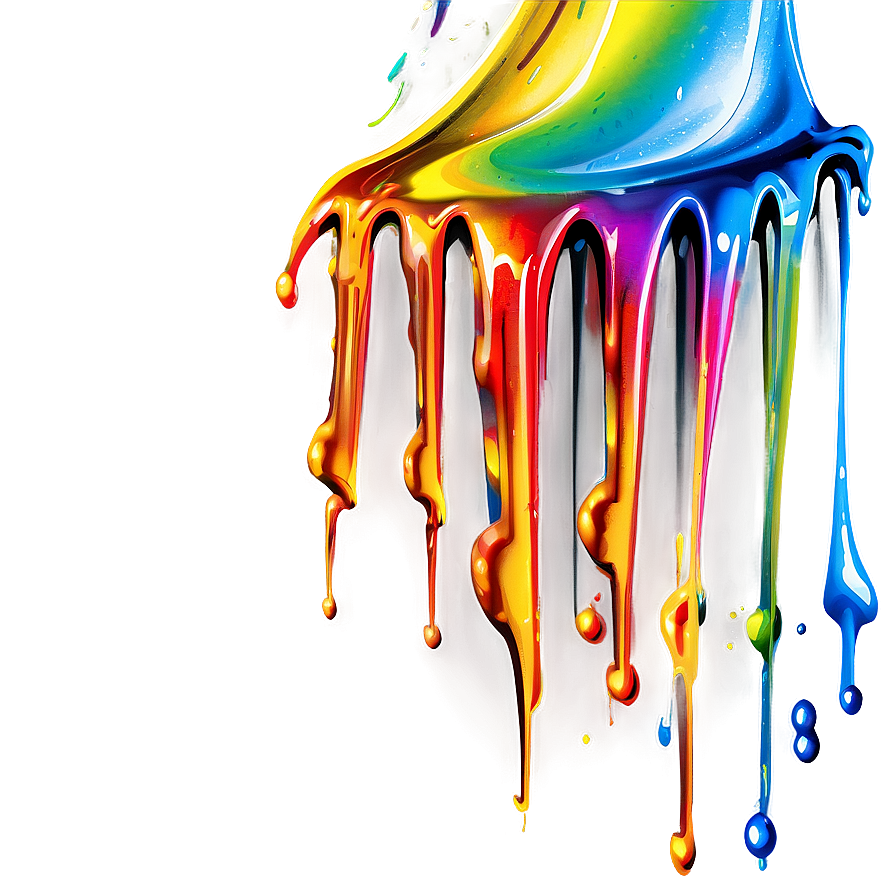 Spray Paint Drip Urban Png Uot