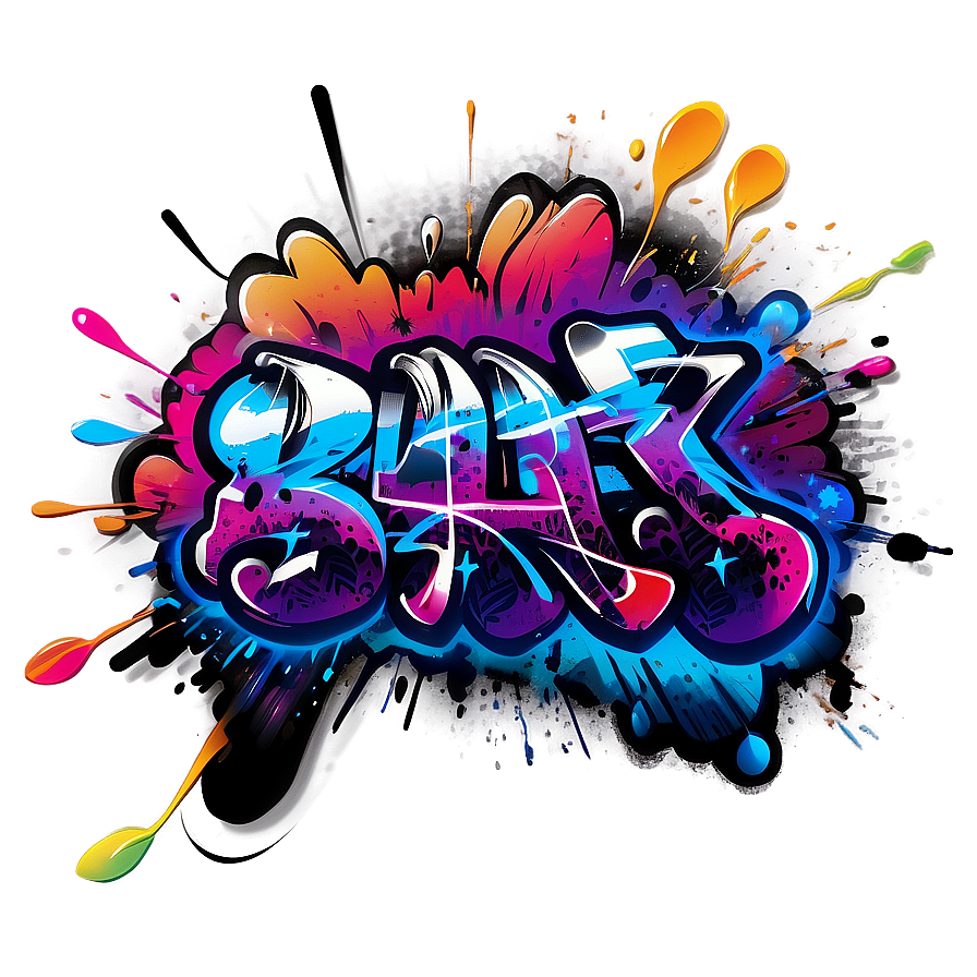 Spray Paint Graffiti Art Png Maa20