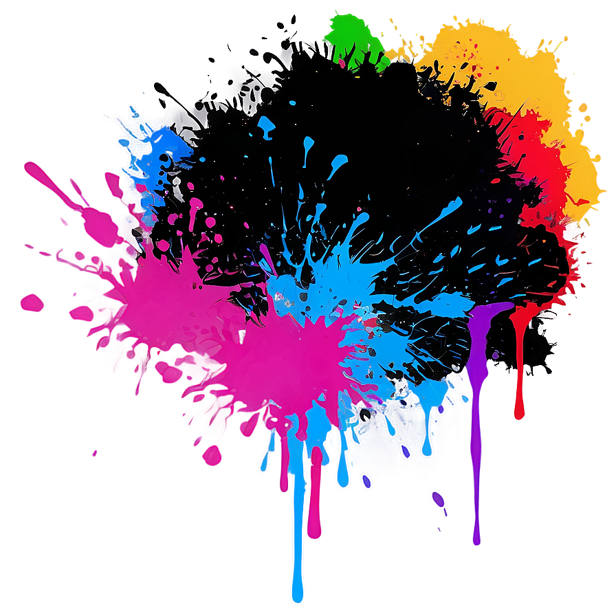 Spray Paint Splatter D