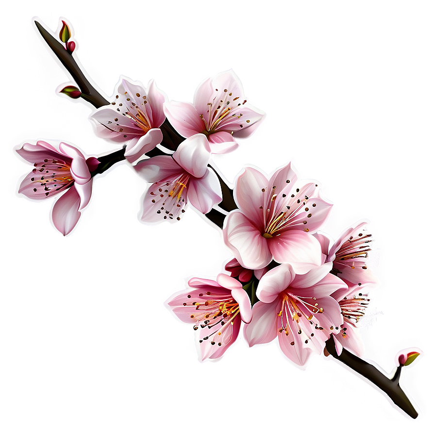 Spring Blossom Sticker Png Rrw88