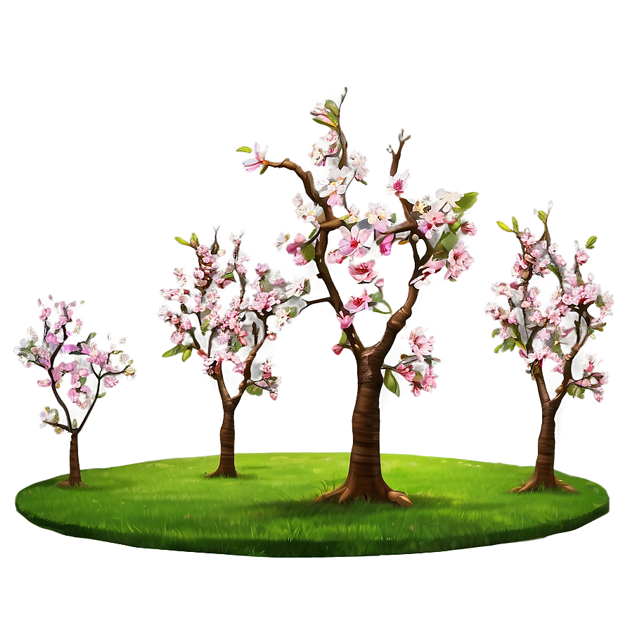 Spring Blossom Woods Png Ybi6