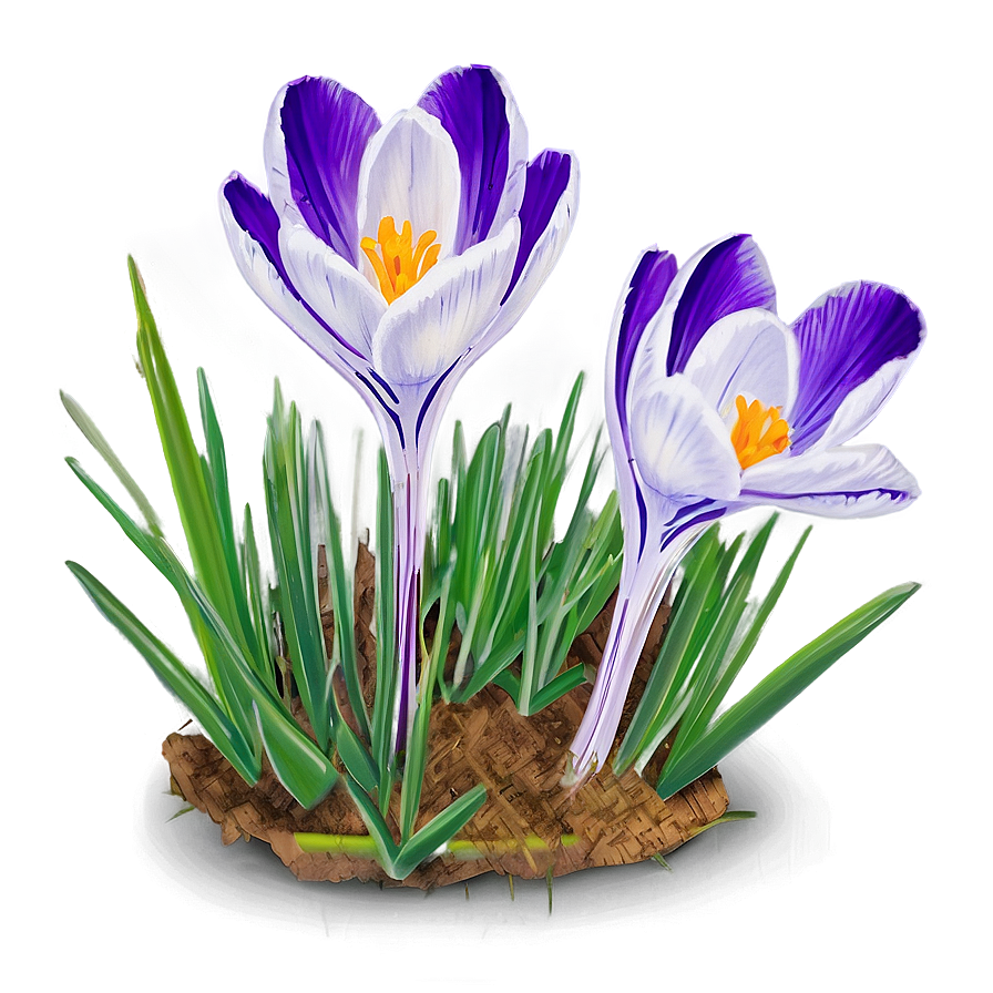 Spring Crocus Flower Png 06272024