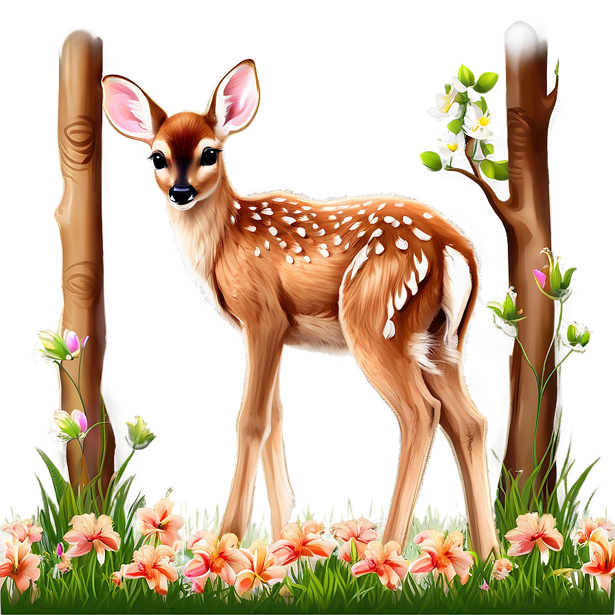 Spring Fawn Picture Png Rgf48