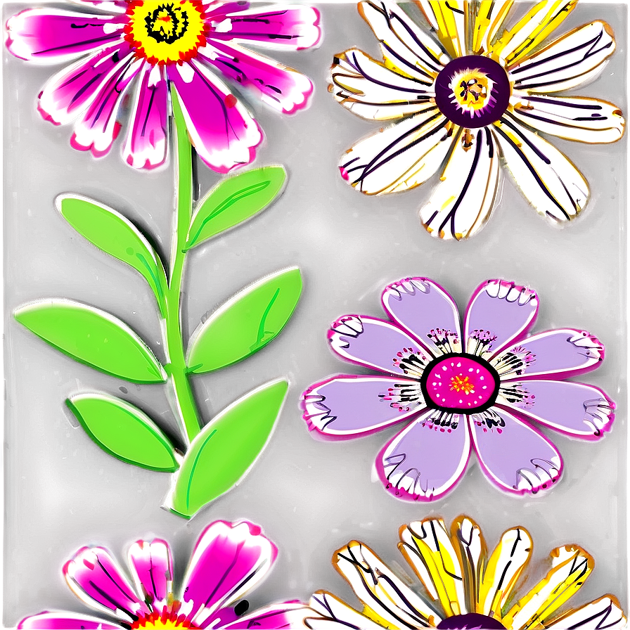 Spring Floral Pattern Png 06202024