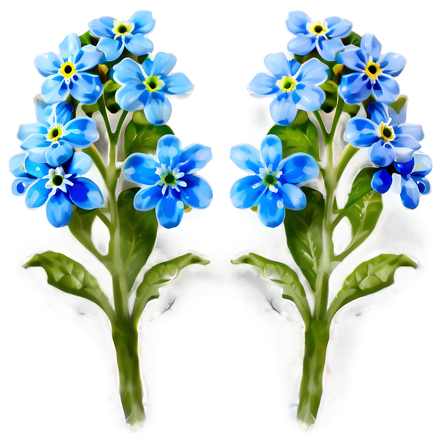 Spring Forget-me-not Png Ago42