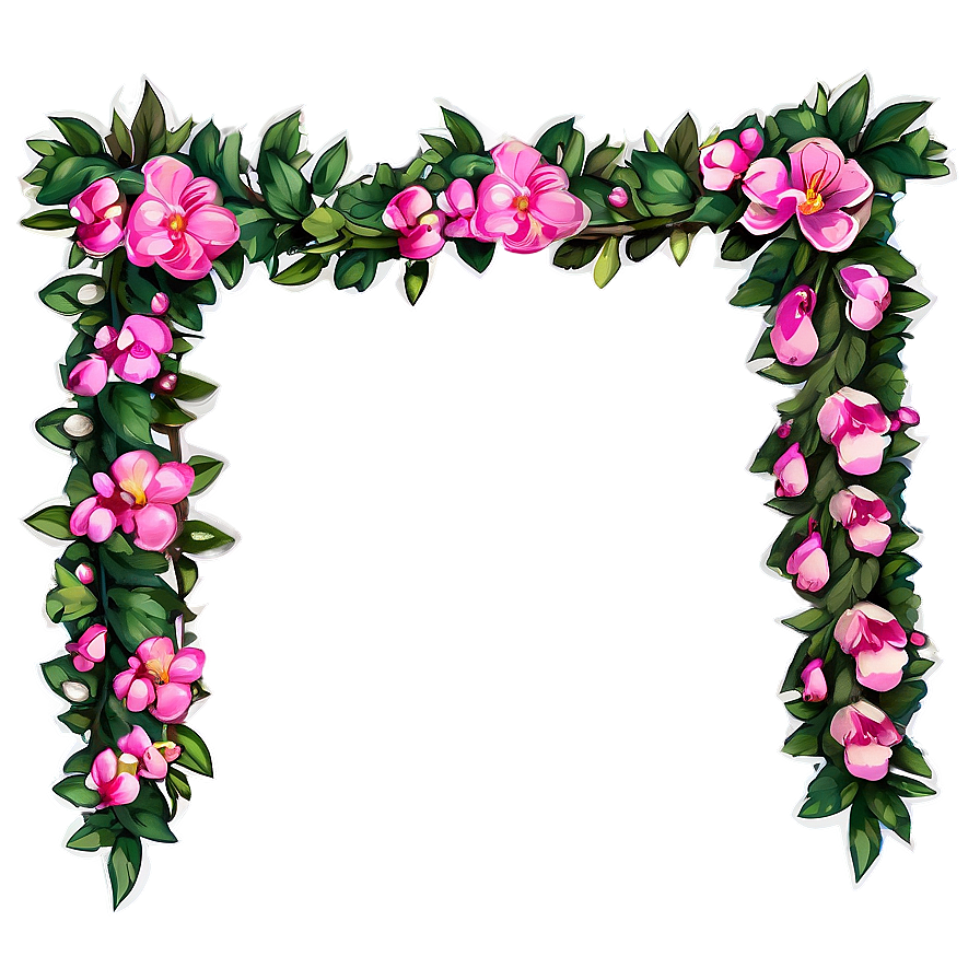 Spring Garland Png Agv