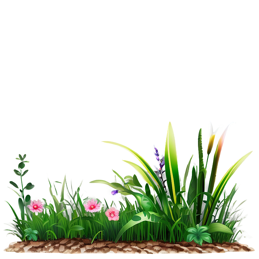 Spring Grass Landscape Png 43