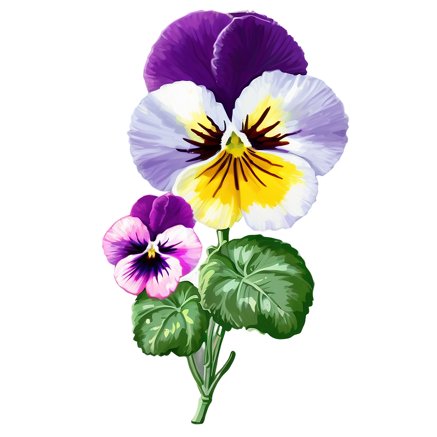 Spring Pansy Png 06232024