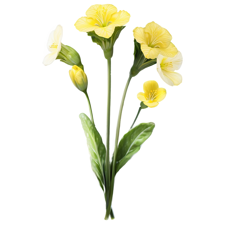 Spring Primrose Flower Png Qaj