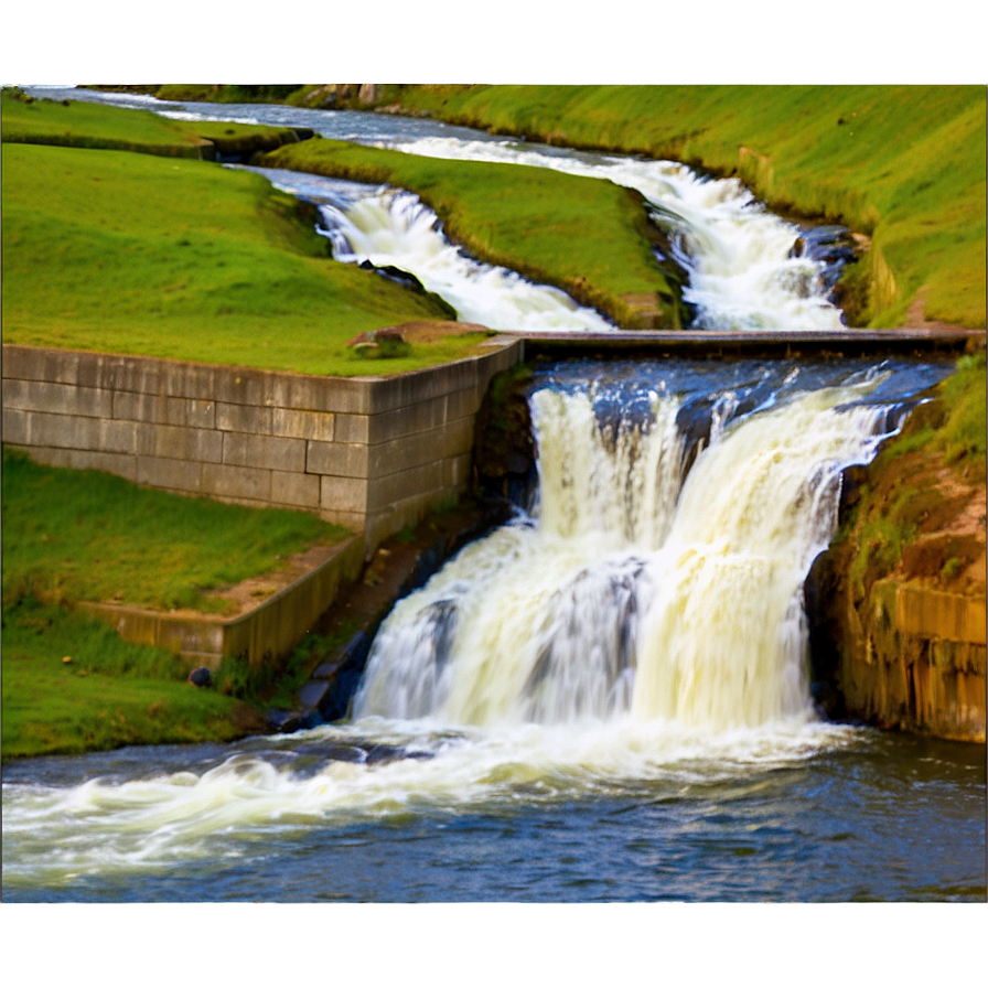 Spring Thaw And Dam Flow Png 49