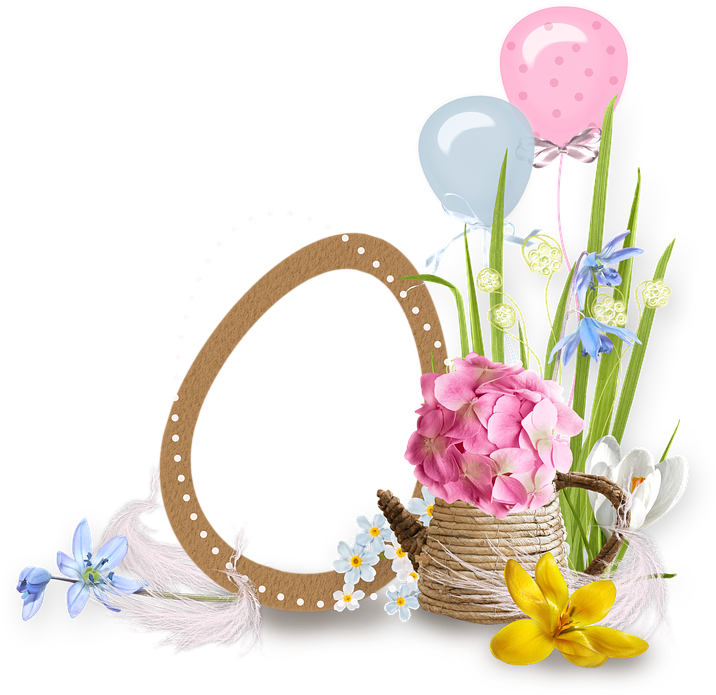 Springtime_ Floral_ Arrangement_with_ Balloons