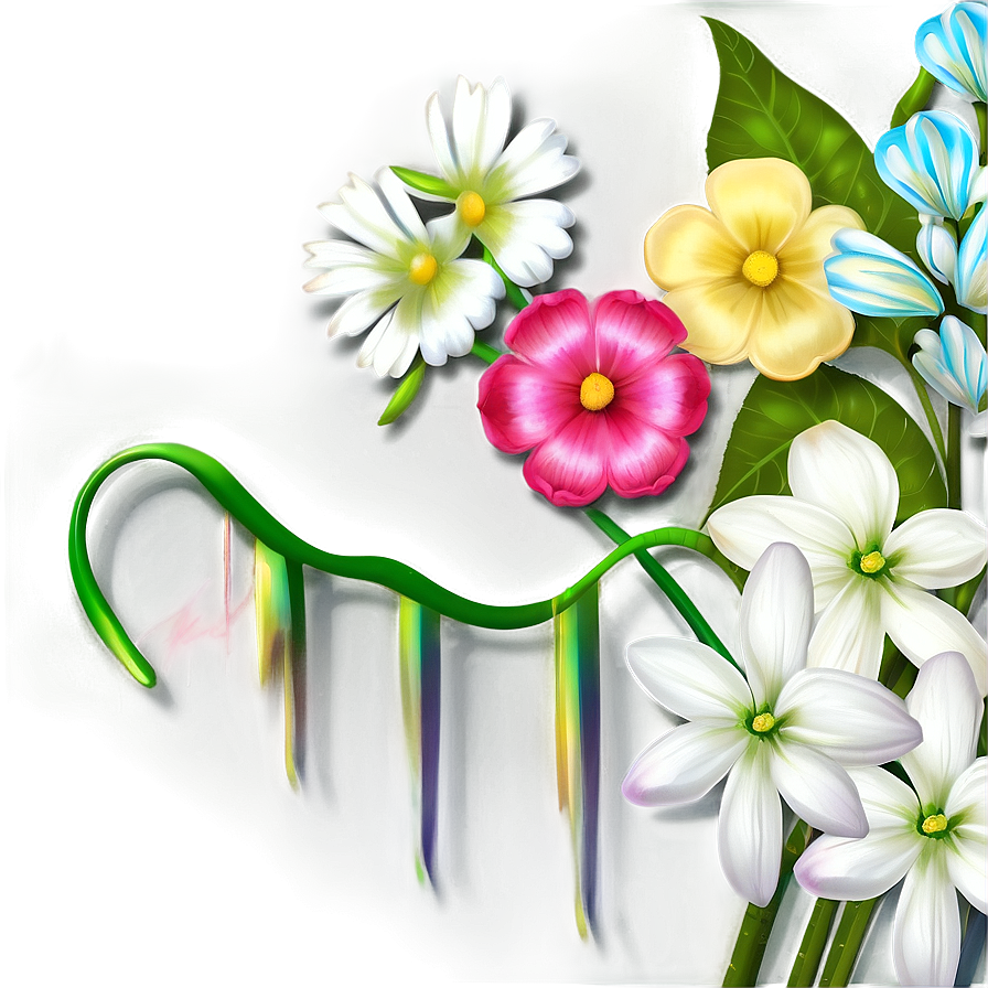 Springtime Floral Mix Png Jfr78