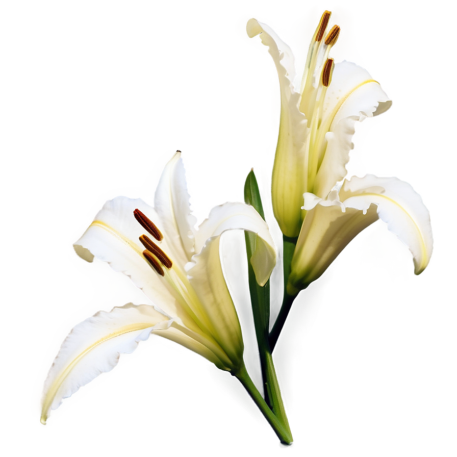 Springtime Lily Flower Png Wwq93