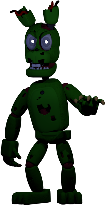 Springtrap Animated Character Render