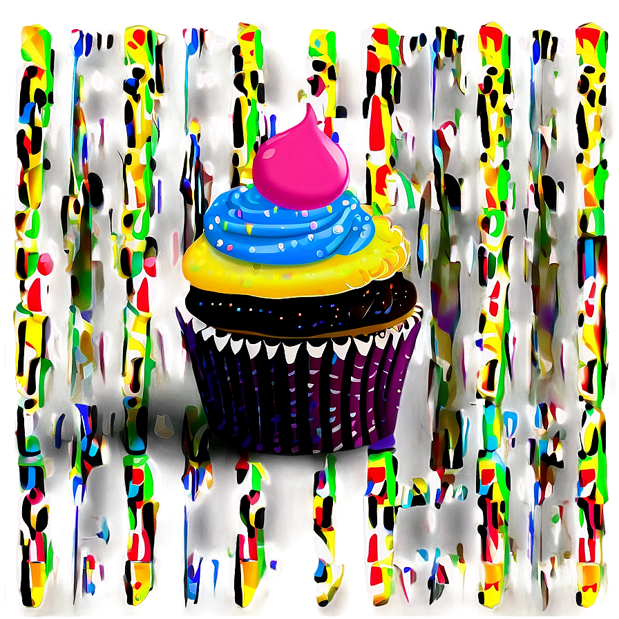 Sprinkle Cupcakes Png 53