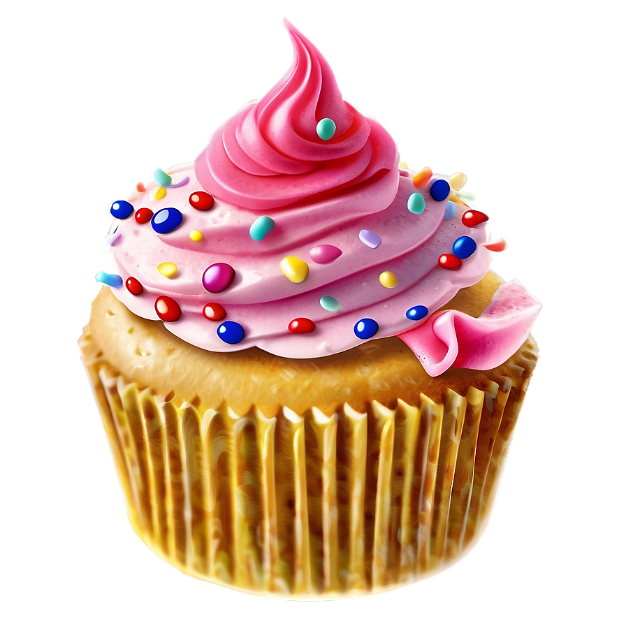 Sprinkle Cupcakes Png Guc12