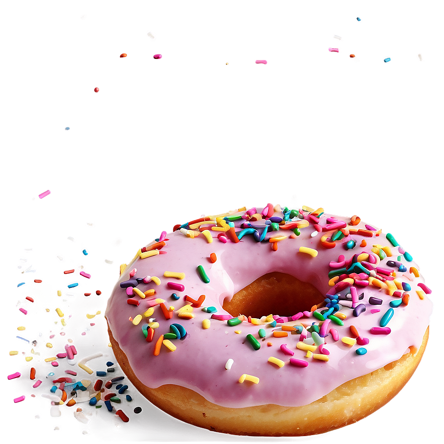 Sprinkled Donut Png 39