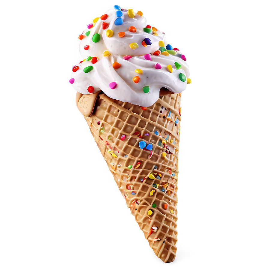 Sprinkled Ice Cream Cone Png 05252024