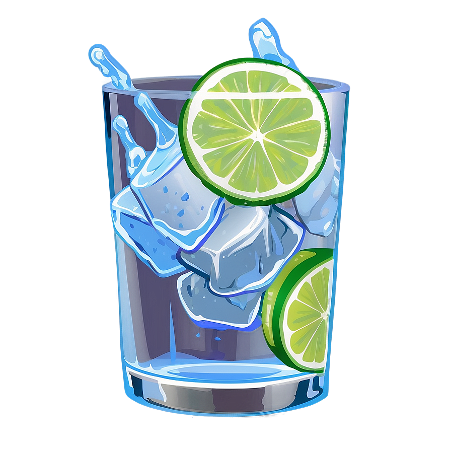 Sprite With Ice Cubes Png Iwn