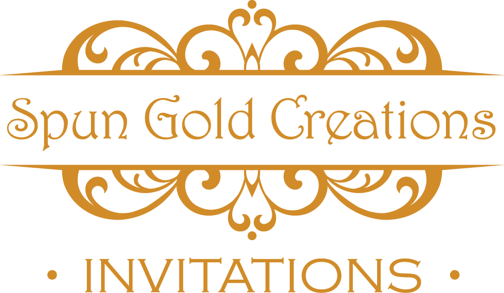 Spun Gold Creations Invitations Logo