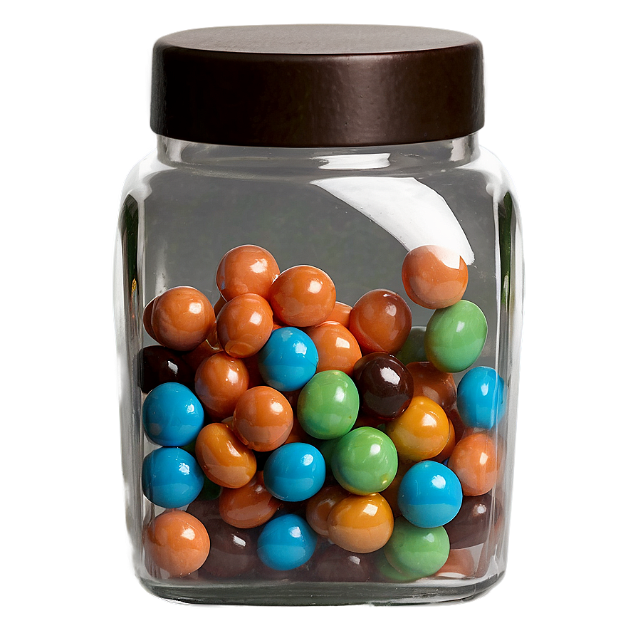 Square Candy Jar Png 06292024