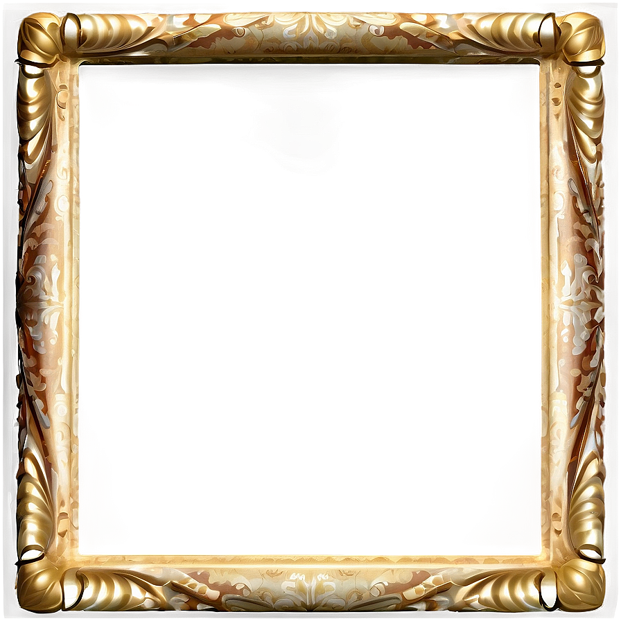 Square Decorative Frame Png 06292024