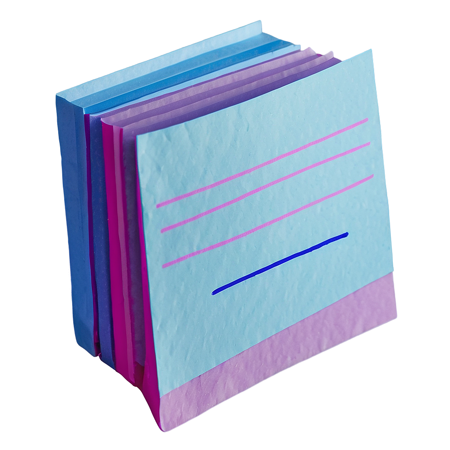 Square Post It Note Png 05252024